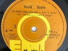 DAVID BOWIE - Lets Dance / Cat People - RARE BOLIVIA 7