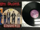 Cryptic Slaughter - Convicted (1986) Rock LP Inner Sleeve VG Vinyl Record