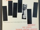 HORACE PARLAN QUINTET ' SPEAKIN' MY PIECE ' BLP 4043, W63i. DG. P.  RVGe.