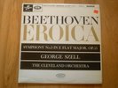 33CX 1938 - BEETHOVEN SYMPHONY 3 EROICA  - GEORGE SZELL VINYL LP RECORD