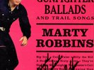 MARTY ROBBINS - Gunfighter Ballads and Trail Songs - Stereo LP signed by Marty