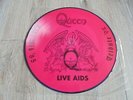 Queen etc - Live Aids 1992 LUXEMBOURG PICTURE DISC LP ON STAGE 1st NOT TMOQ