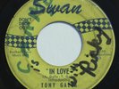 TONY GALLA: IN LOVE / GUYS GO FOR GIRLS - 1966 ORIG RARE NORTHERN SOUL - 45rpm