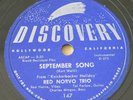 Discovery 147 Red Norvo Trio September Song / Zing Charles Mingus Tal Farlow E+