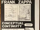 Frank Zappa - Conceptual Continuity LP - Live 1976 Detroit, MI Ltd. Ed. of 3200
