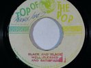 Reggae 45 WELL PLEASED & SATISFIED Black & Black on Top Of The Pop VG++
