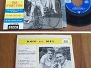 RARE French EP 45 RPM BIEM (7') RON et MEL (2sd EP, 9/1964)