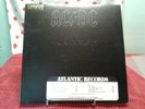 1980 AC / DC Back in Black Promo Vinyl LP Record Atlantic Black and Silver Label