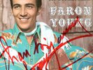 FARON YOUNG -Sweethearts Or Strangers - Mono Lp signed by Faron