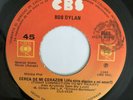 BOB DYLAN - Tight Connection To my Heart / We Better Talk - RARE MEXICO 45 PROMO