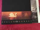 Van Morrison Avalon Sunset Vinyl record LP 839262-1 EX + 1989 Inner