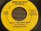 Funk 45 Love At First Taste Johnnie Walker New Detroit Records 7” Vinyl HEAR