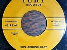 DOO WOP 45 KODAKS Fury 1020 RUN AROUND BABY / GUARDIAN ANGEL