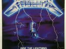 METALLICA - Ride The Lightning (1984) Vinyl, LP Elektra 60396-1 2nd press