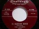 THE CHAMPS El Rancho Rock ?Classic Tittyshaker 45 CHALLENGE #59007 Glen Campbell