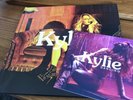 Golden Hardcover Vinyl Book With Dancing 7’ Kylie Minogue Like New Never Played