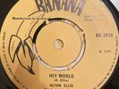 ALTON ELLIS Hey World Harder & Harder BANANA BA347 1971 Original Vinyl EX/NM