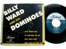 BILLY WARD and His DOMINOES 1957 Federal 212 45 EP Record & Picture Sleeve