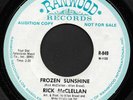 RICK McCLELLAN - Frozen Sunshine (Ranwood)  - Rare 60's USA Freakbeat Psych 45