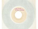 AMIEL MOODIE Ratchet Knife / Bend The Tree REGGAE 45 WHITE LABEL BLANK HEAR
