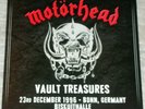 MOTORHEAD  “Vault Treasures” Bonn /GERMANY, December 1996, Color Vinyl 2LP, NEW