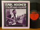 EARL HOOKER - 2 BUGS AND A ROACH Vinyl LP  Blues Guitar Classic  Arhoolie VG+