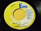 RARE / JUNIOR BYLES - HEART and SOUL  /ROOTS REGGAE 7