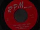 JOHNNY 'GUITAR' WATSON: Those Lonely, Lonely Nights / Someone Cares For Me 45 (