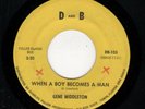 DEEP SOUL-GENE MIDDLETON-WHEN A BOY BECOMES A MAN/YOU NEED LOVE-D AN B 103
