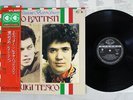 LUCIO BATTISTI / LUIGI TENCO CANZONE BEST LIBRARY SEVEN SEAS GXC120 Japan OBI LP