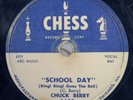 CHESS Record 78 RPM CHUCK BERRY School Day Deep Feeling 1653
