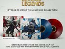 League of Legends Selected Orchestral Works Vinyl 2 LP Soundtrack Red Blue Riot