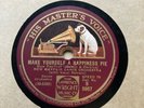 AL BOWLLY & NEW MAYFAIR DANCE ORCH - ‘MAKE YOURSELF A HAPPINESS PIE’ HMV B6023
