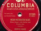 GUITAR BLUES: MEMPHIS MINNIE - ‘MEAN MISTREATER BLUES’ COLUMBIA 78