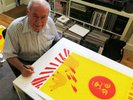 Sun Ra Arkestra A1 Screen Print by Niklaus Troxler Hand signed & numbered Poster