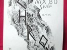 *Genuine* CHROME 1981 GIG FLYER *ONLY U.S. APPEARANCE* MX-80 Industrial PUNK