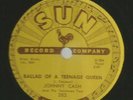 ROCKABILLY BOPPER 78 - JOHNNY CASH - BIG RIVER - HEAR- 1957 SUN 283