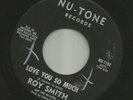 SOUL R&B DANCER bw DOOWOP- ROY SMITH - SHE'S FINE  -HEAR -1961 NU-TONE