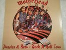 MOTORHEAD-PUSSIES & BEER LP-CLEAR VINYL-WHITE LABEL-VERY RARE-MINT VINYL