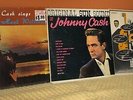 3 Johnny Cash LPs: 1956 & 2 1960s. All on Sun label.