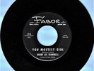 BOBBY LEE TRAMMELL YOU MOSTEST GIRL ROCKABILLY BOPPER 45 RPM MUSIC RECORD