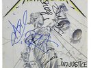 Metallica (3) Signed And Justice For All Album Cover W/ Vinyl BAS #A57341