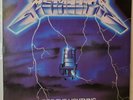 METALLICA Ride The Lightning 1984 Metal LP Album 60396-1 USA Elektra VG+/VG/EX