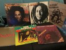 Bob Marley & Wailers Vinyl 5 LPs Exodus, Kaya, Burnin', Shakedown, Natty Dread