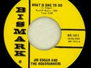 JIM EDGAR & THE ROADRUNNERS WHAT IS ONE TO DO / NEW GIRL IN TOWN GARAGE MOD 1965