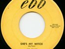 KIP TYLER on Ebb —SHE'S MY WITCH— rockabilly 45 | ORIG | LISTEN