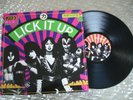 KISS LICK IT UP  IMPORT Fantasy Collector Cover LP  read description