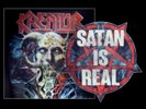 Kreator Satan Is Real/Gods Of Violence SHAPE vinyl picture disc