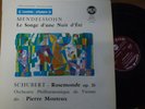 PIERRE MONTEUX / MENDELSSOHN - SCHUBERT / RCA