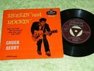 CHUCK BERRY : Reelin' and rockin' EP - Original 1959 UK TRI London GD/VG 19N